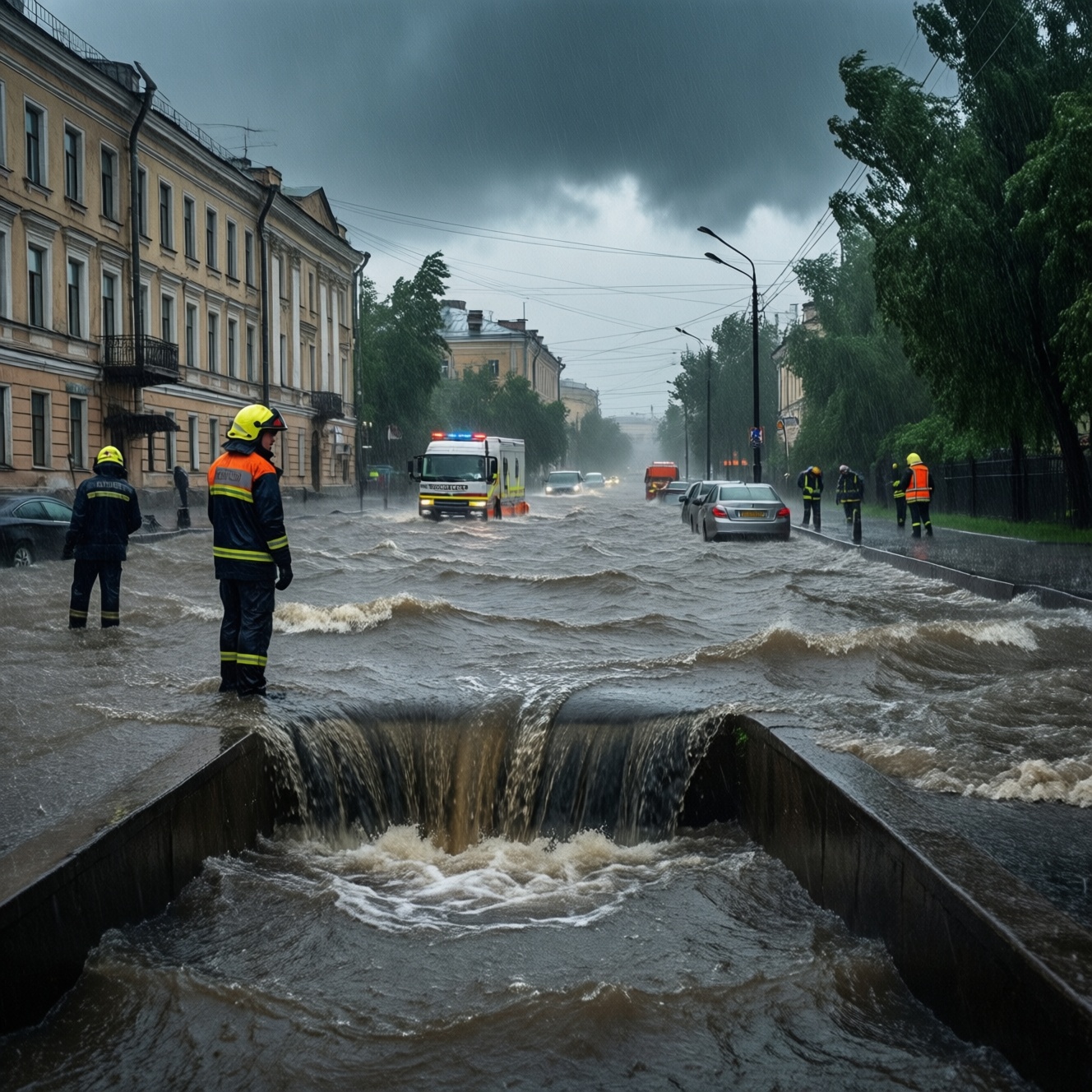 Во Владивостоке за три часа выпало 56 мм дождя: введён режим повышенной готовности Во Владивостоке за три часа выпало 56 мм дождя: введён режим повышенной готовности
